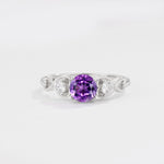 SR10658 Amethyst Ring - Additional view
