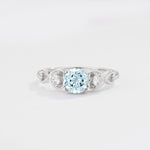 SR10658 Aquamarine Ring - Additional view