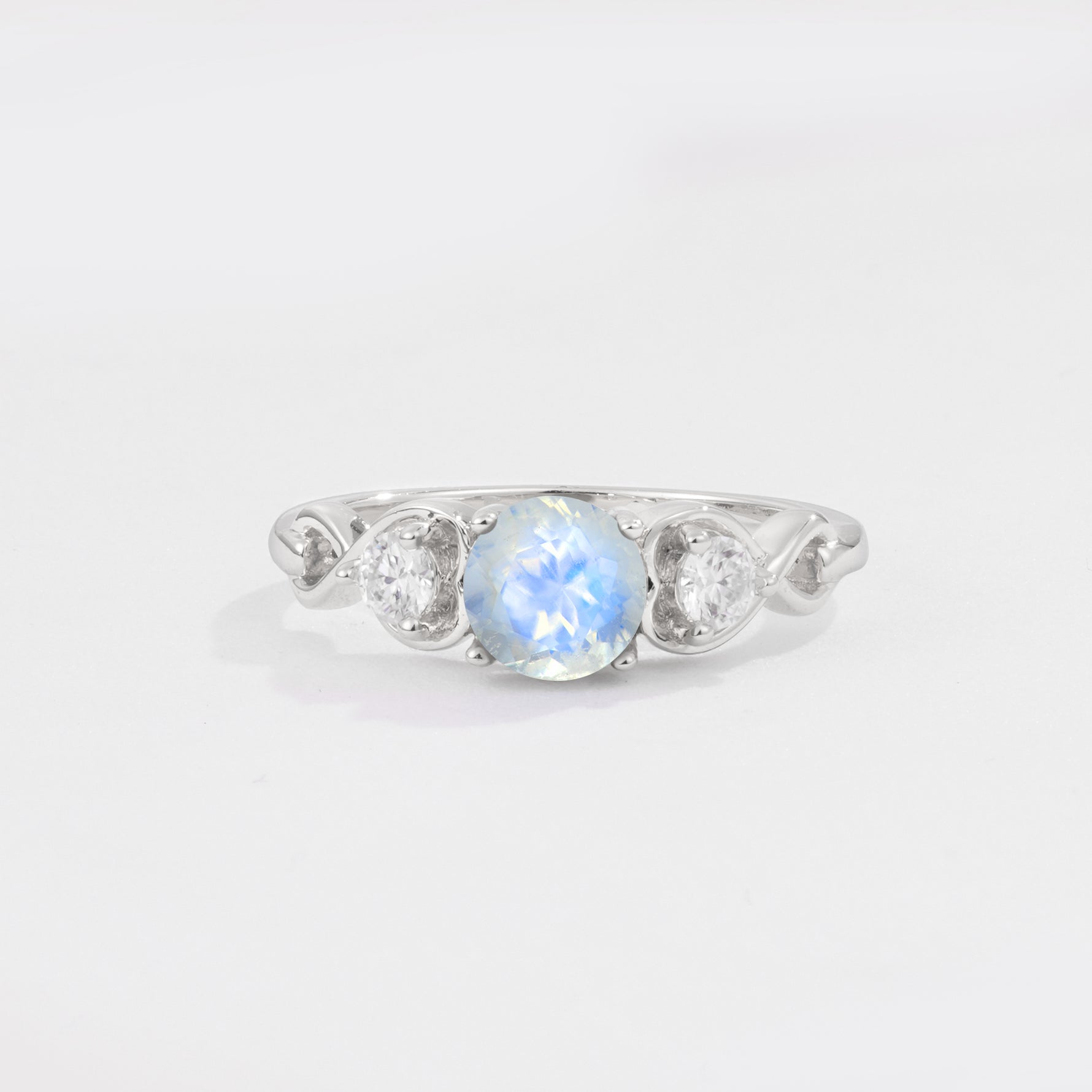 SR10658 Moonstone Ring - Additional view
