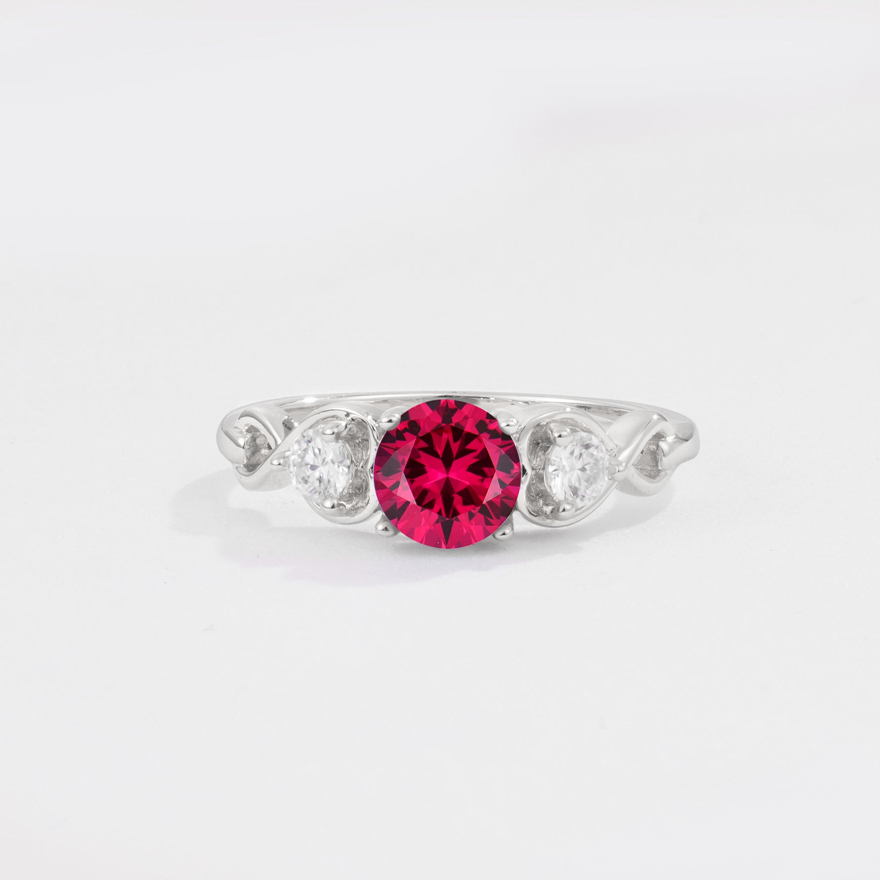 SR10658 Ruby Ring - Additional view
