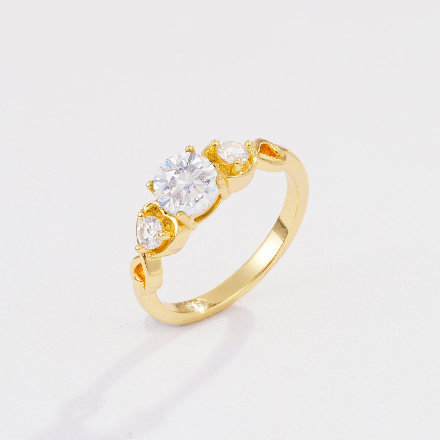 SR10658 Moissanite Ring - Additional view