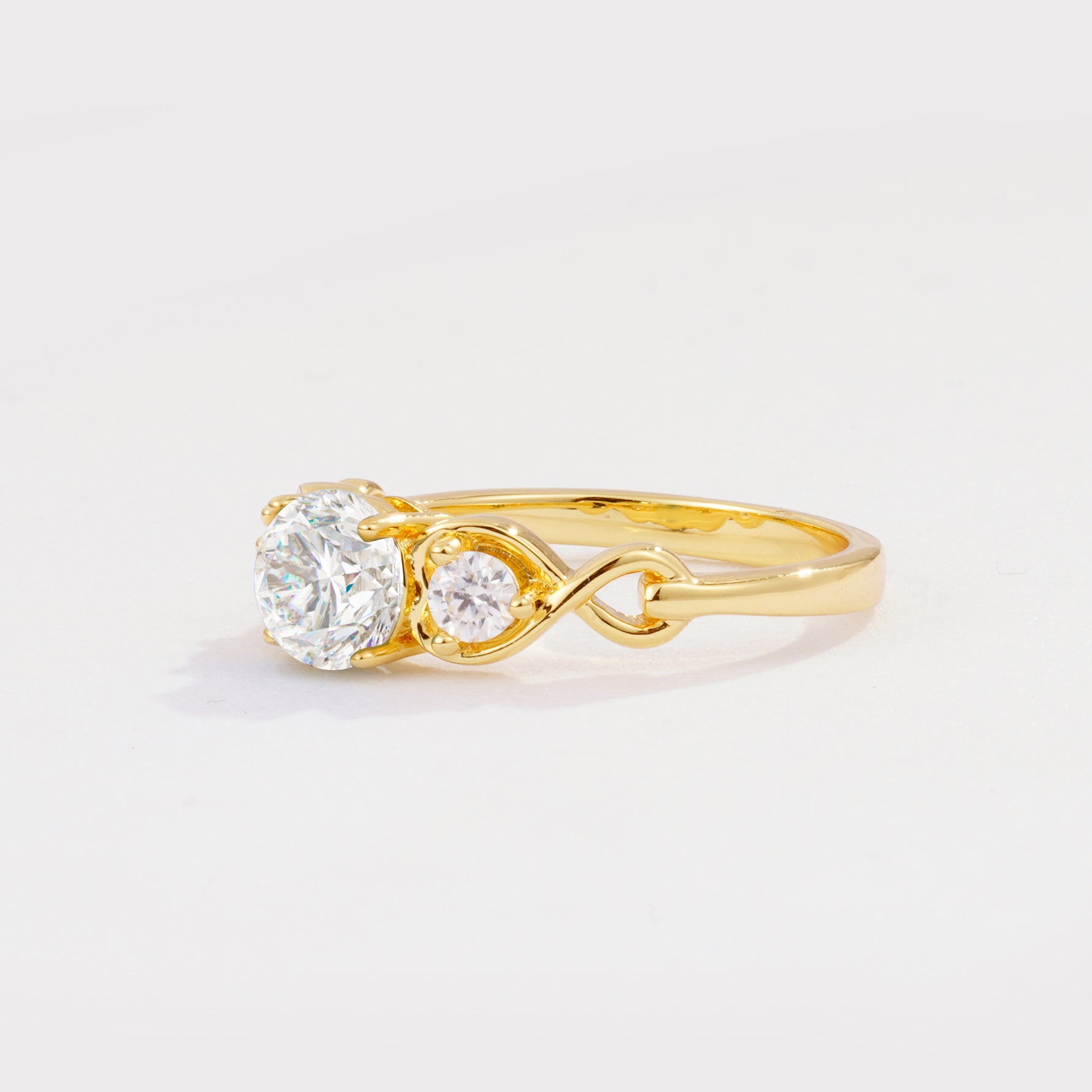 SR10658 Moissanite Ring - Additional view