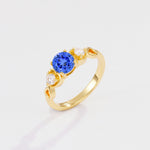 SR10658 Sapphire Ring - Additional view