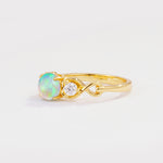 SR10658 Fire Opal Ring - Additional view