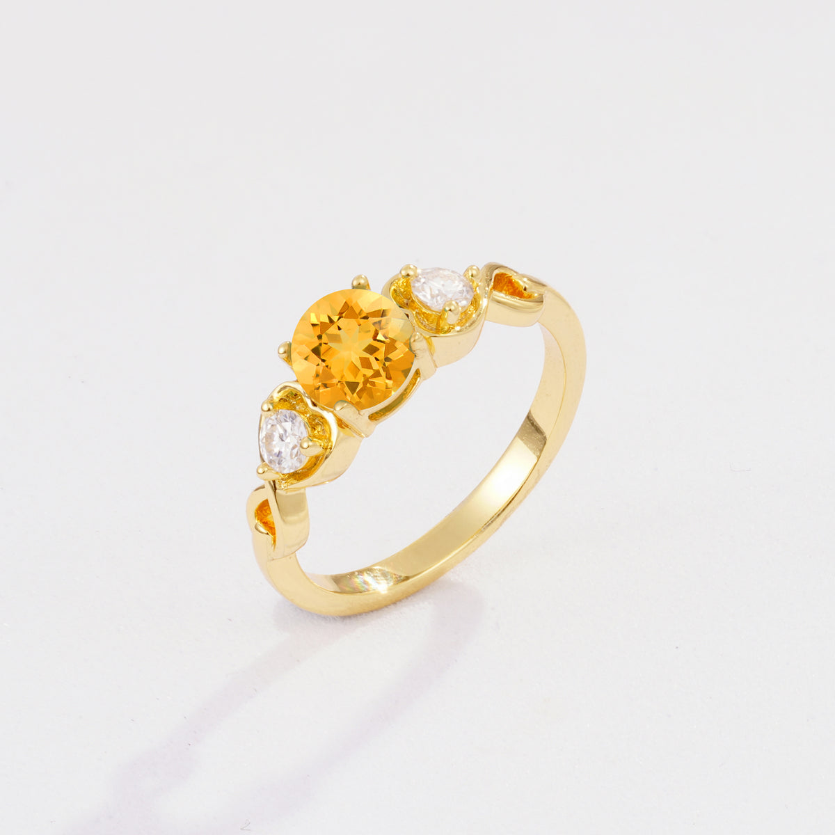 SR10658 Citrine Ring - Additional view