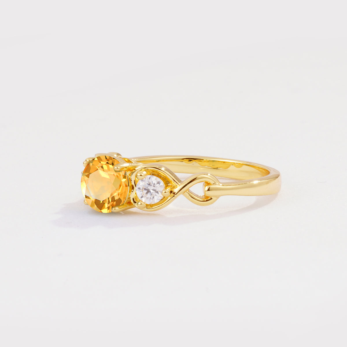 SR10658 Citrine Ring - Additional view