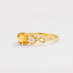 SR10658 Citrine Ring - Additional view