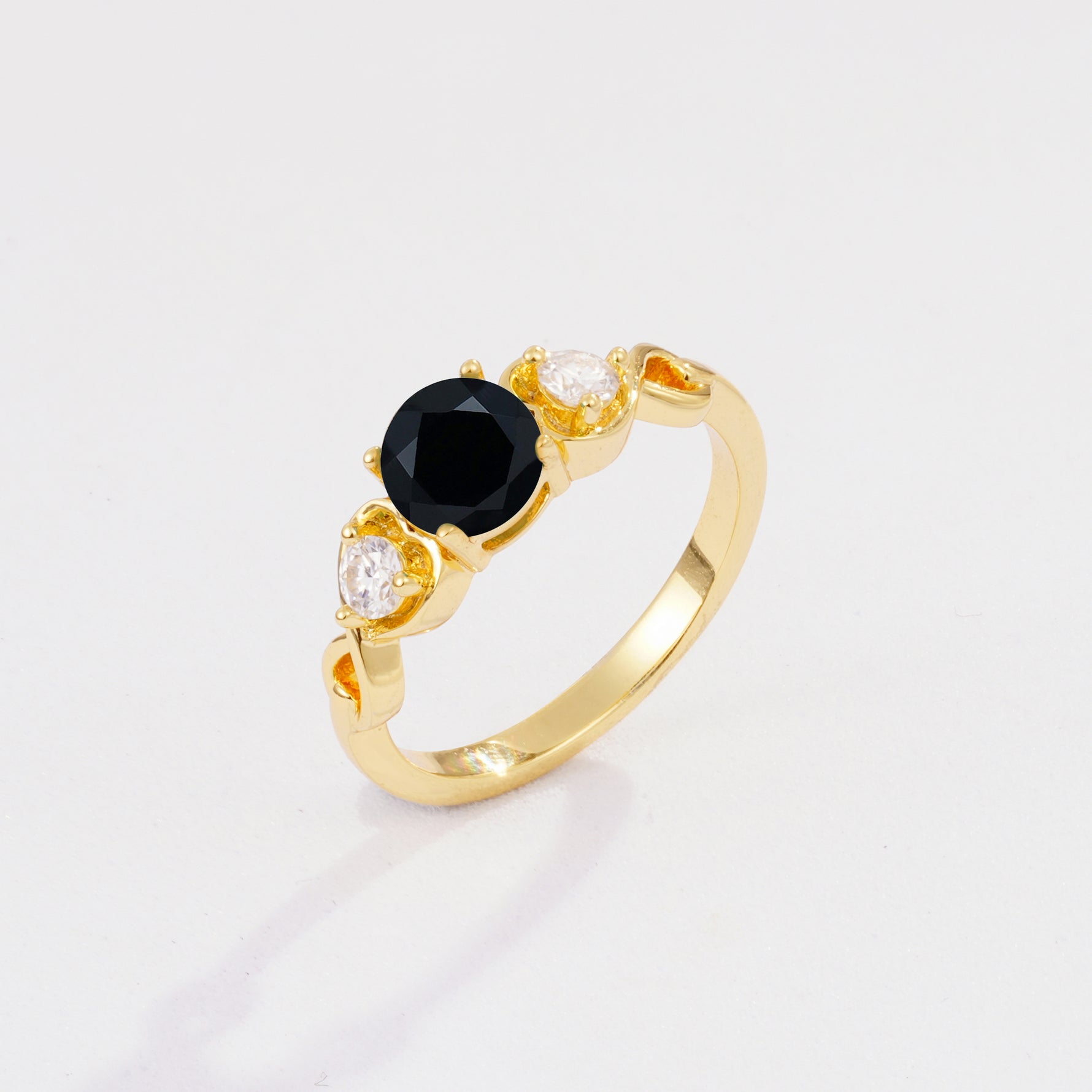SR10658 Black Onyx Ring - Additional view