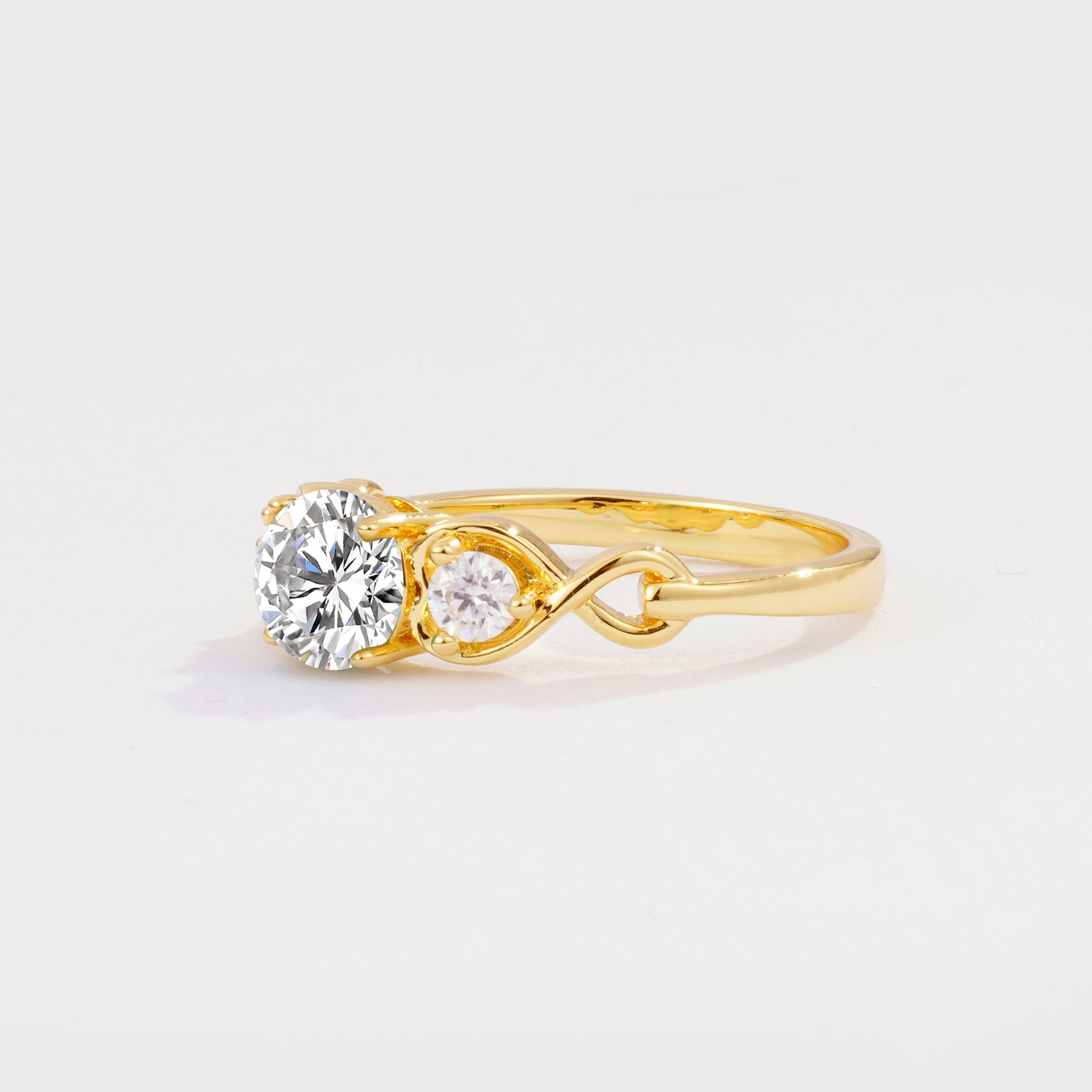 SR10658 Lab Diamond Ring - Additional view