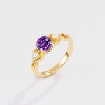 SR10658 Amethyst Ring - Additional view