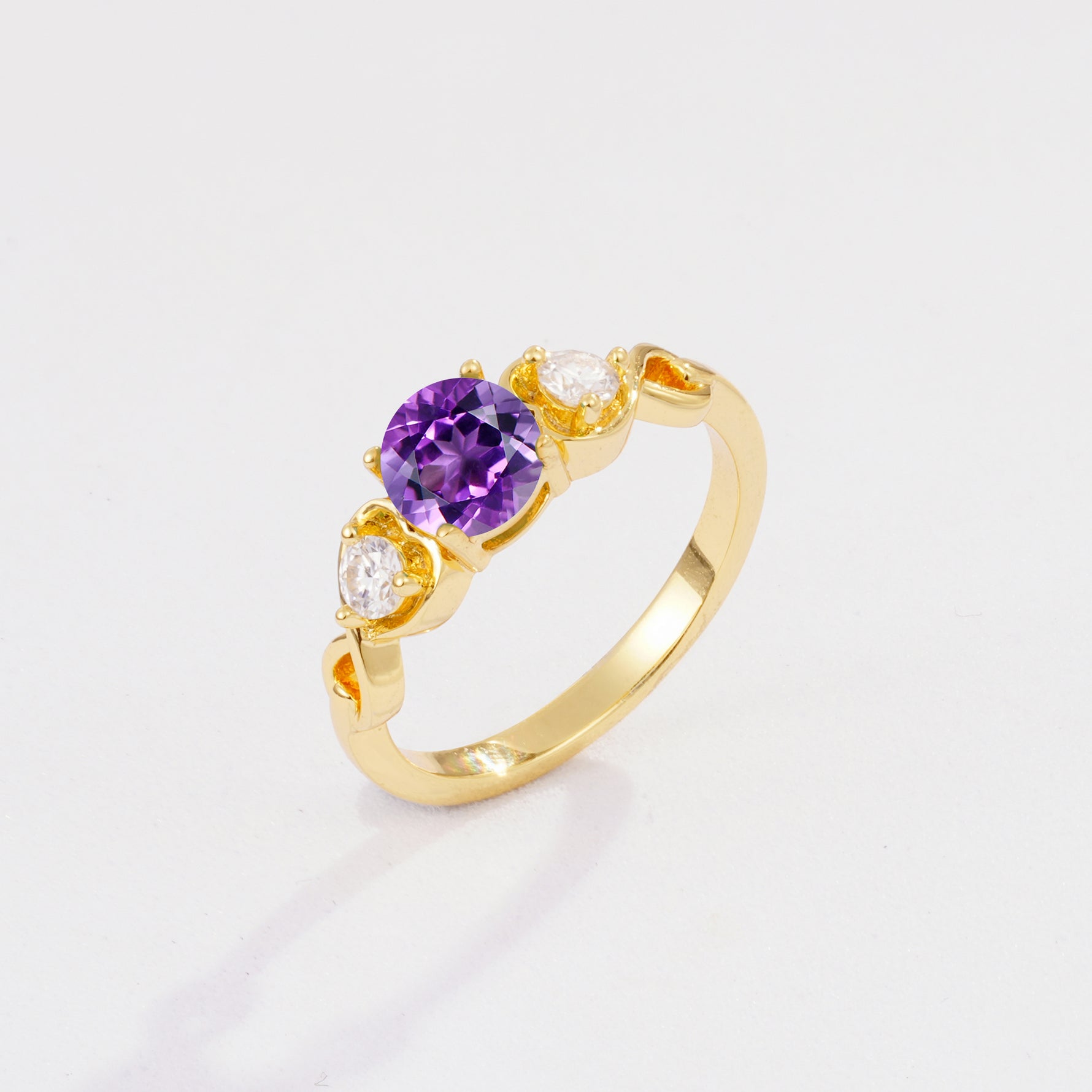 SR10658 Amethyst Ring - Additional view