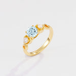 SR10658 Aquamarine Ring - Additional view