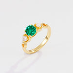 SR10658 Emerald Ring - Additional view