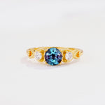 SR10658 Alexandrite Ring - Yellow-Gold