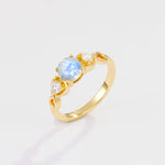 SR10658 Moonstone Ring - Additional view
