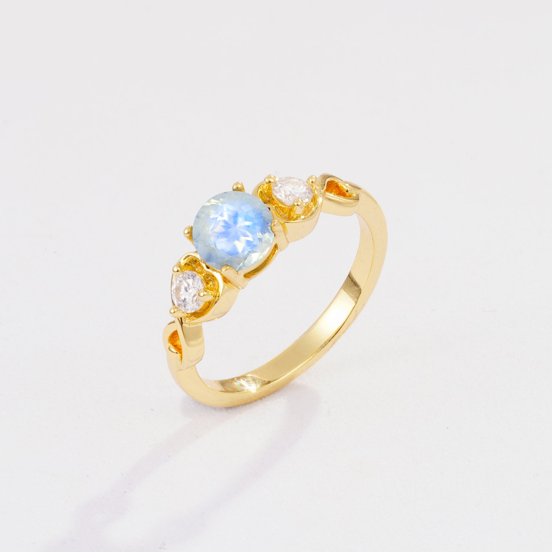 SR10658 Moonstone Ring - Additional view