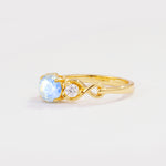 SR10658 Moonstone Ring - Additional view