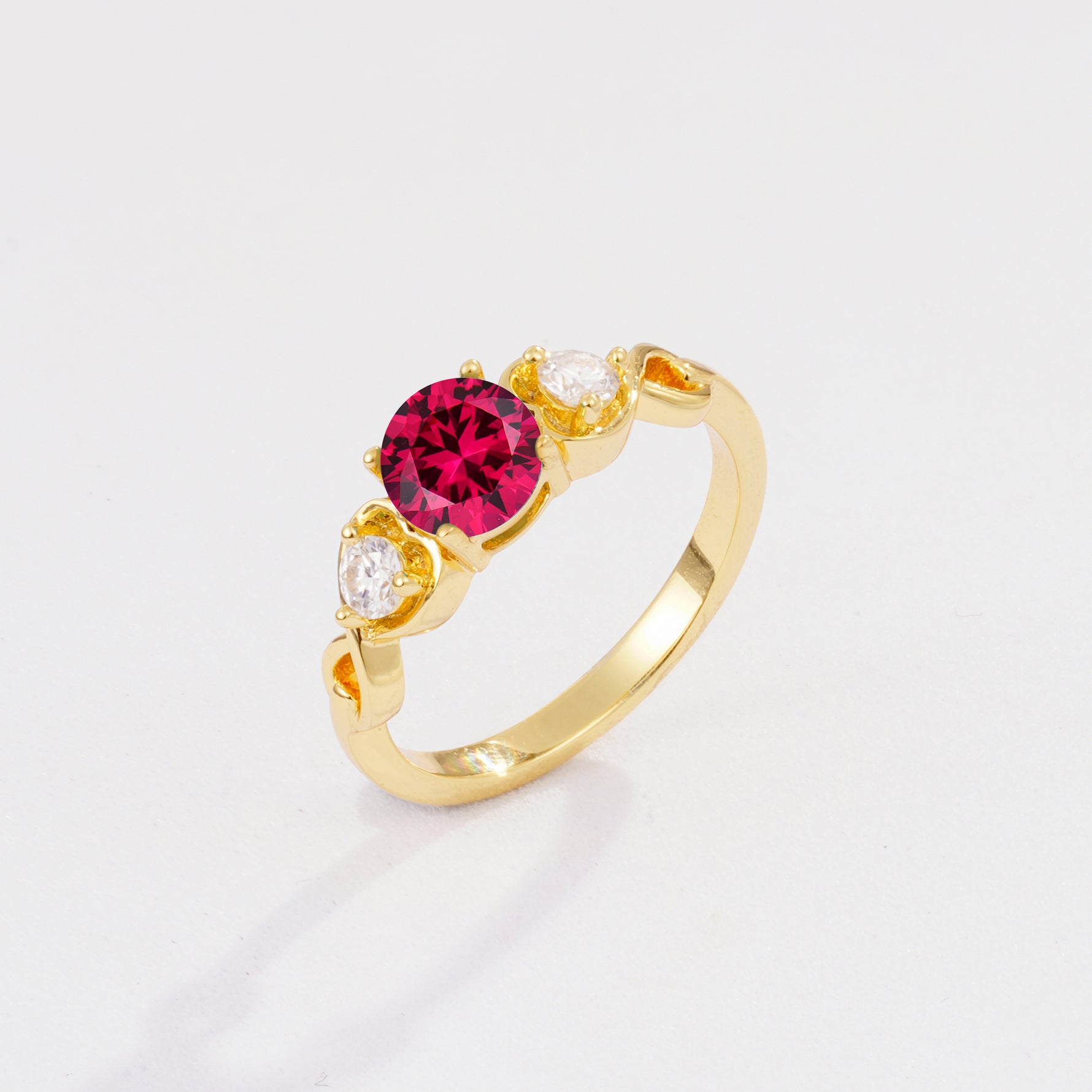 SR10658 Ruby Ring - Additional view