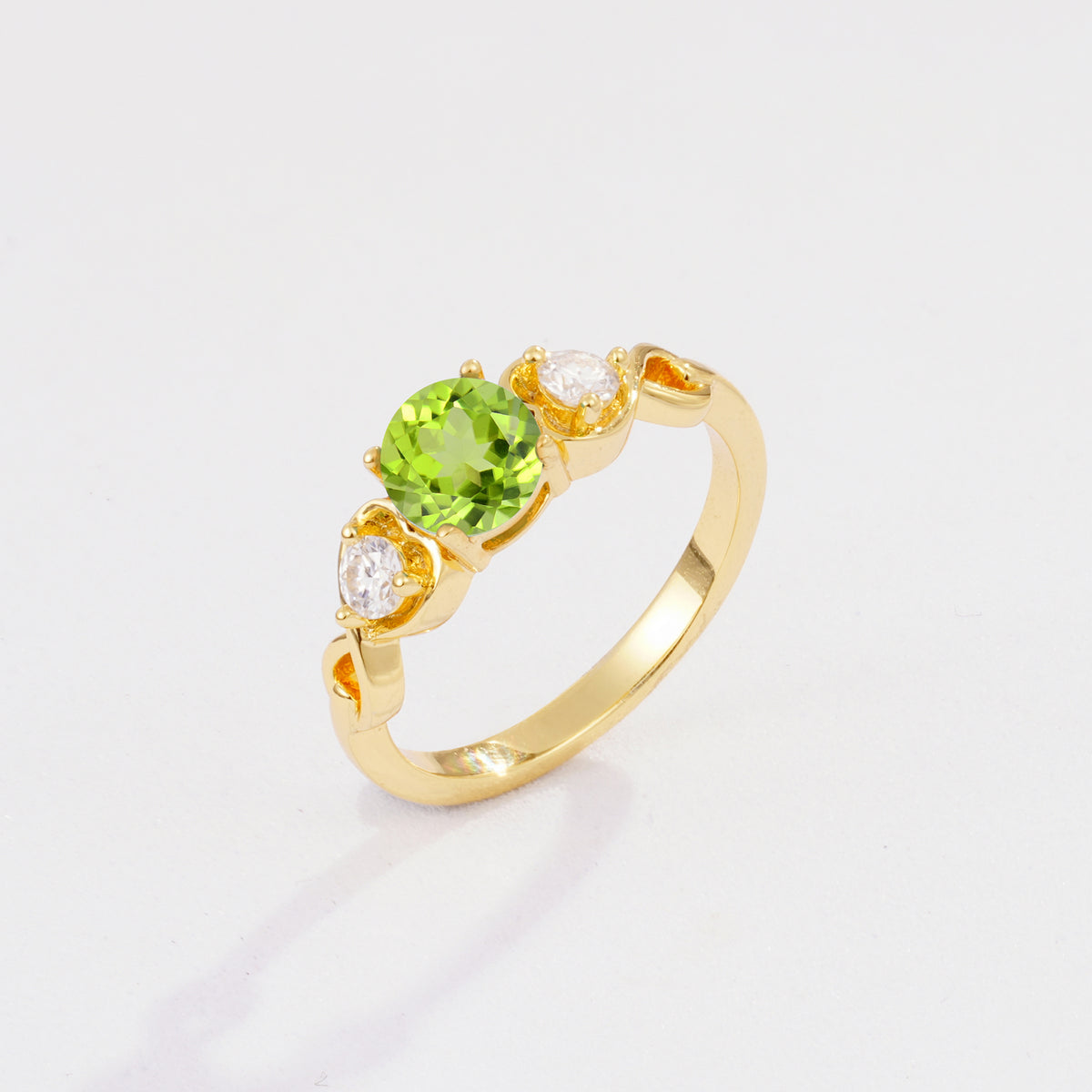SR10658 Peridot Ring - Additional view