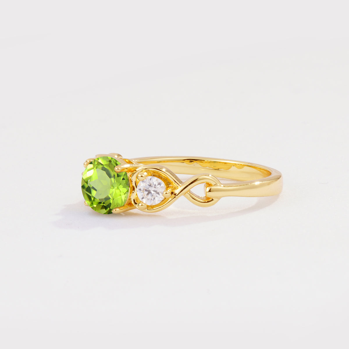 SR10658 Peridot Ring - Additional view