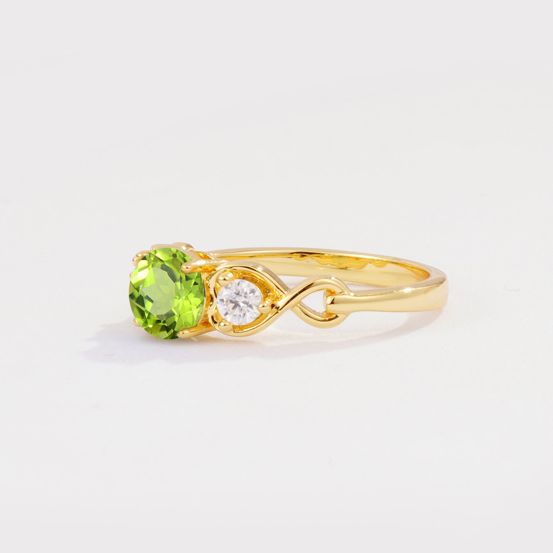 SR10658 Peridot Ring - Additional view