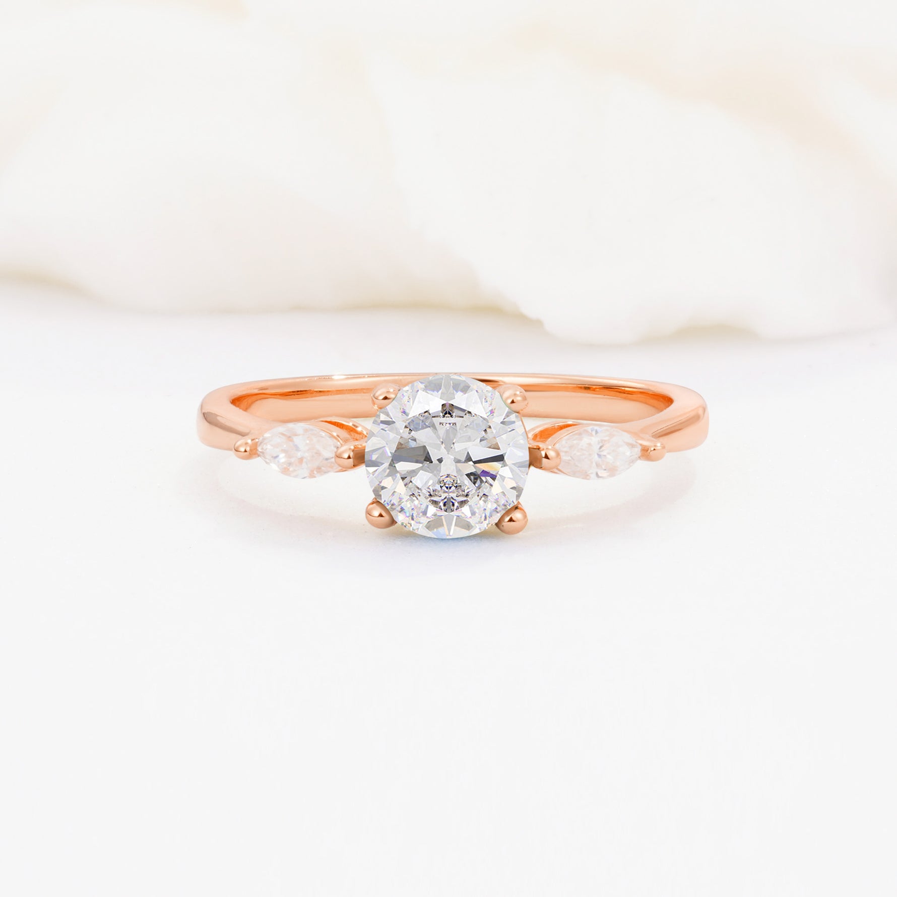SR10909 Moissanite Ring - Additional view