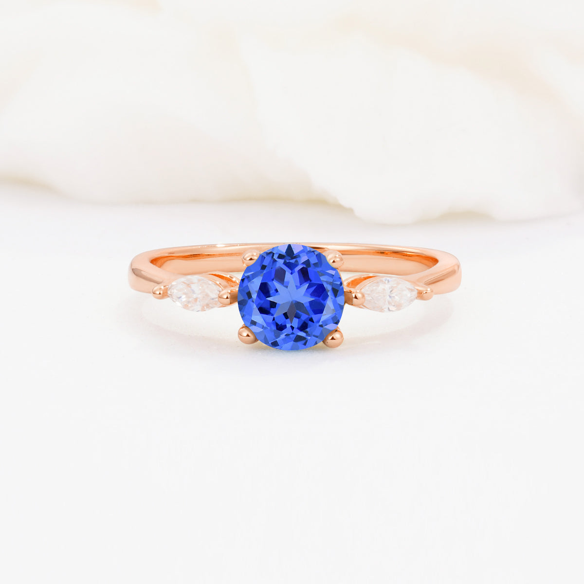 SR10909 Sapphire Ring - Additional view