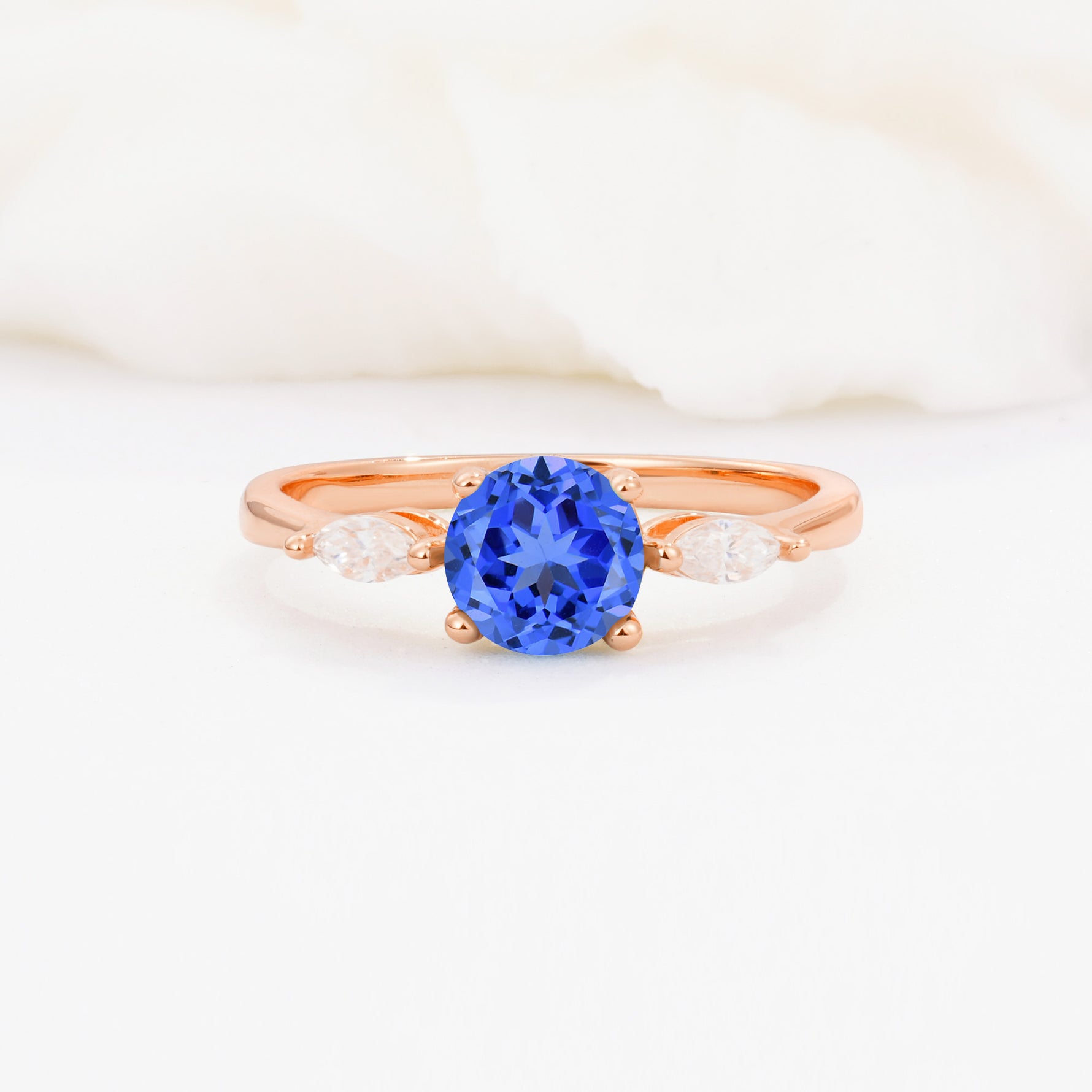 SR10909 Sapphire Ring - Additional view
