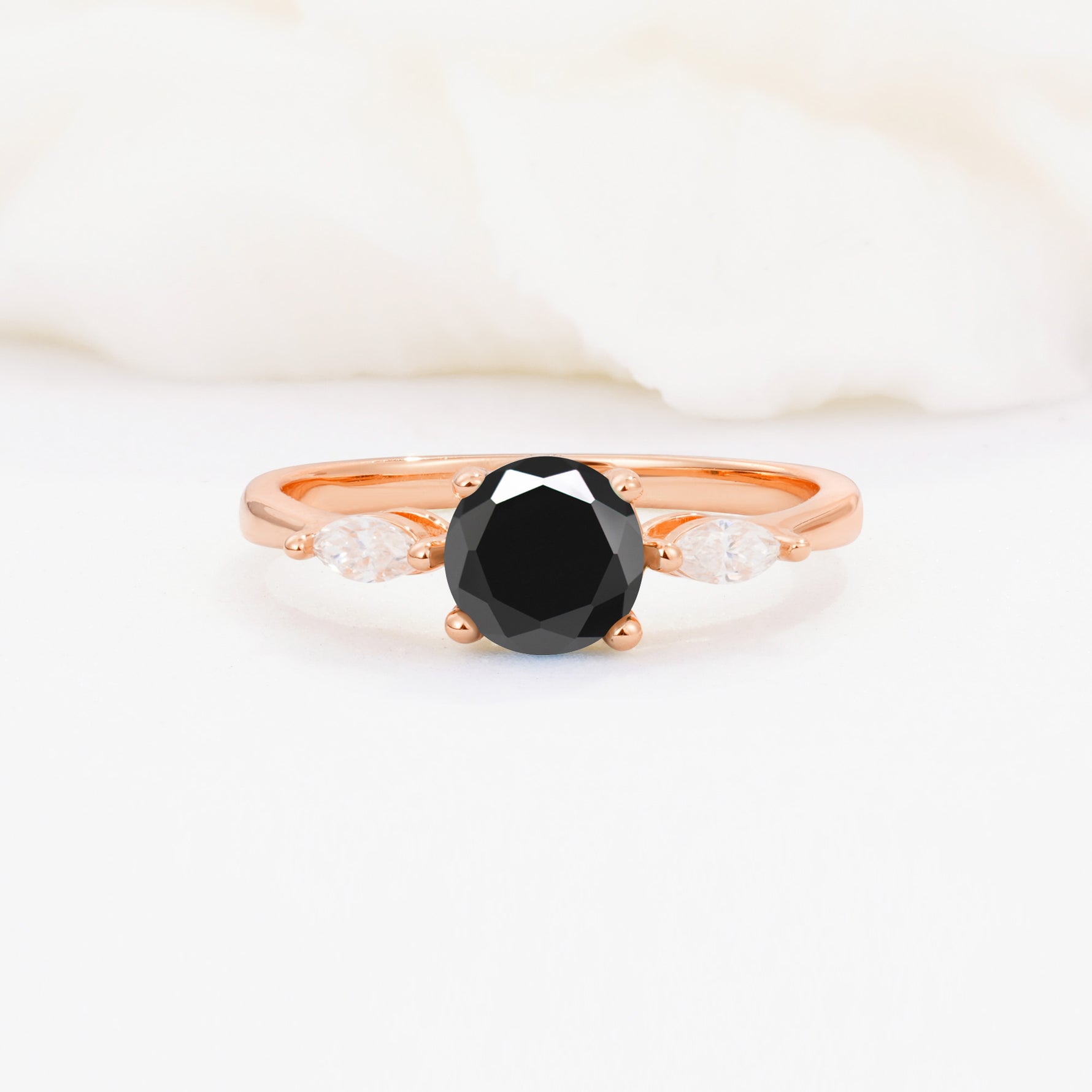 SR10909 Black Onyx Ring - Additional view