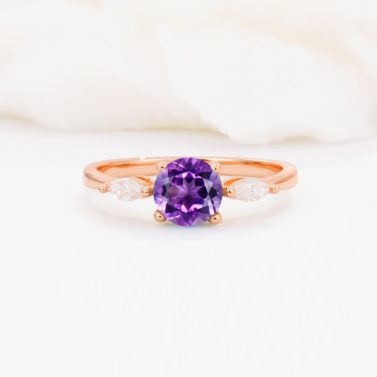 SR10909 Amethyst Ring - Additional view