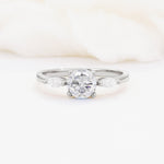 SR10909 Moissanite Ring - Additional view