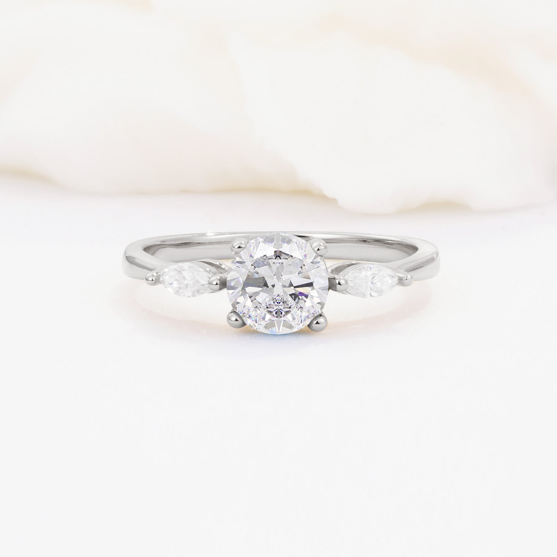 SR10909 Moissanite Ring - Additional view