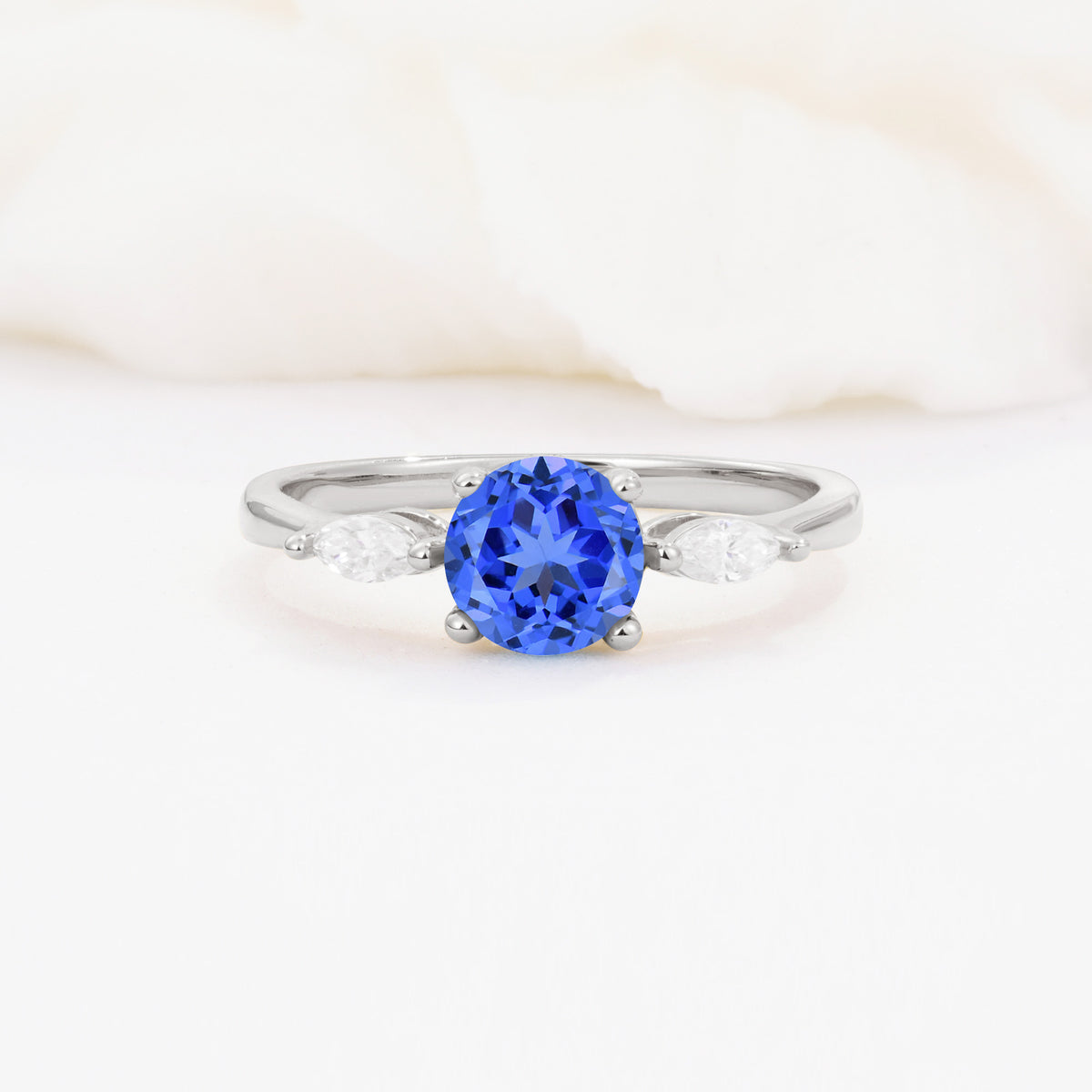 SR10909 Sapphire Ring - Additional view