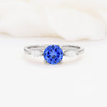 SR10909 Sapphire Ring - Additional view