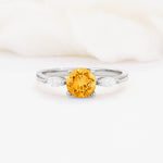 SR10909 Citrine Ring - Additional view
