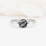 SR10909 Black Rutilated Quartz Ring - Additional view