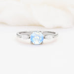 SR10909 Moonstone Ring - Additional view
