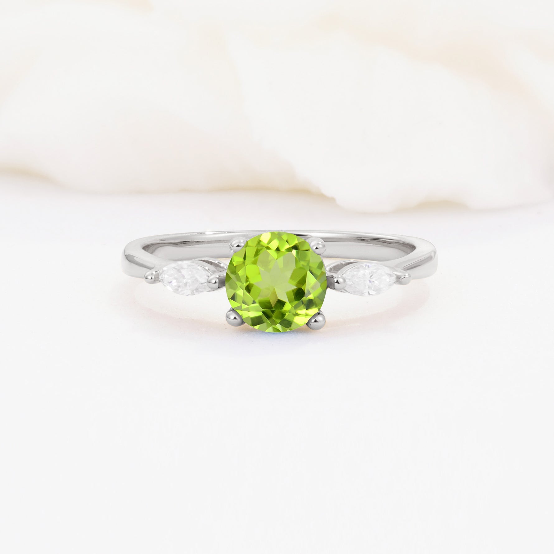 SR10909 Peridot Ring - Additional view