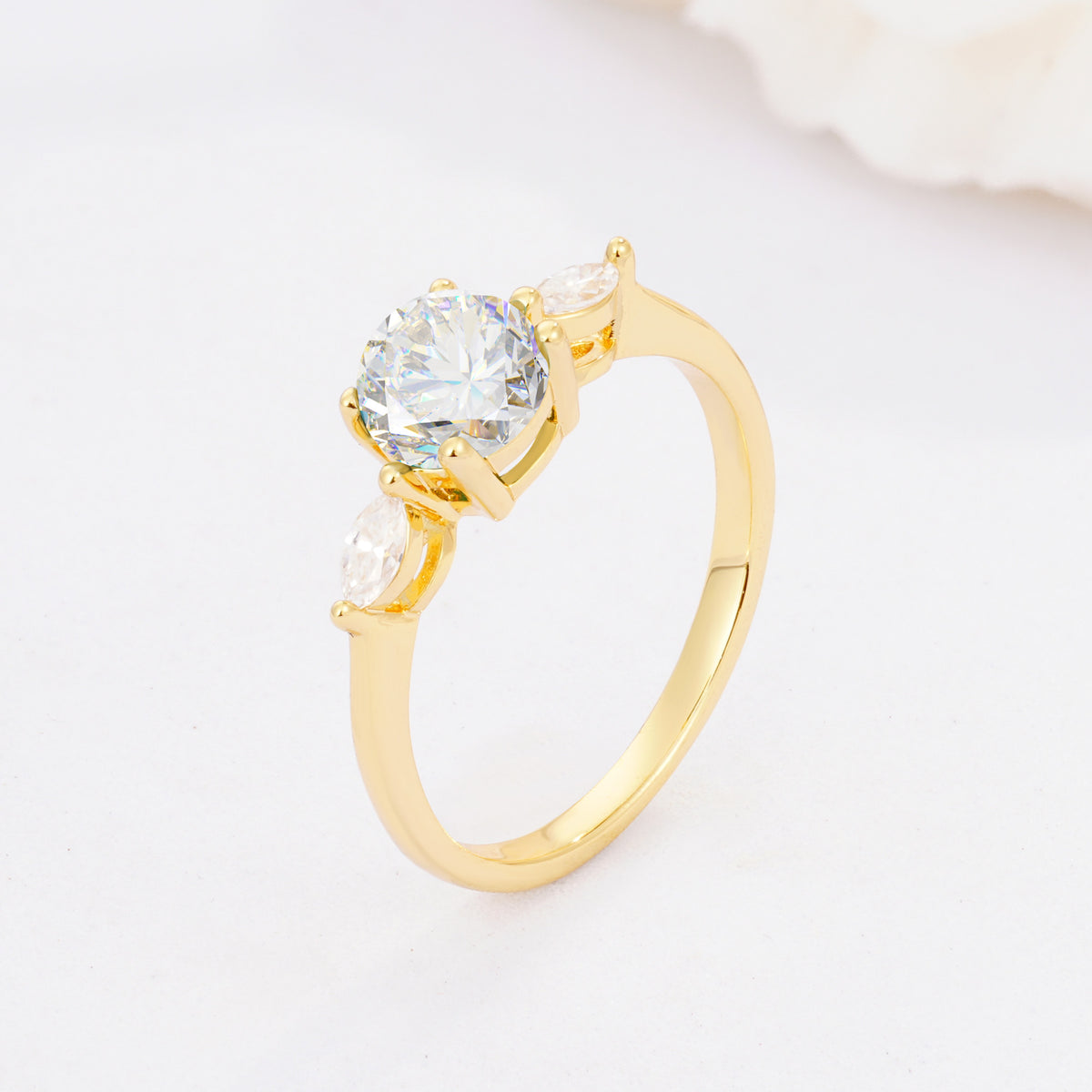 SR10909 Moissanite Ring - Additional view