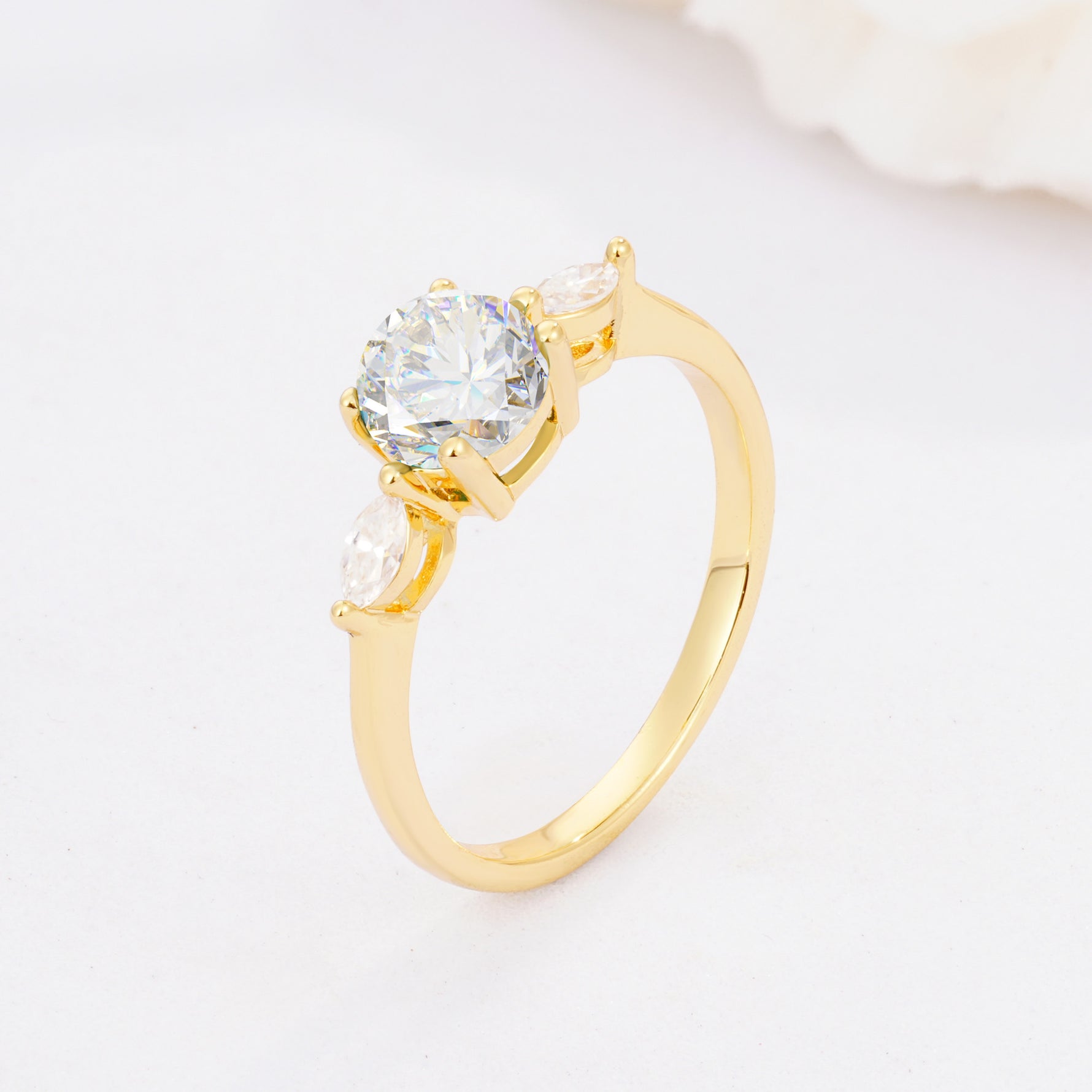 SR10909 Moissanite Ring - Additional view