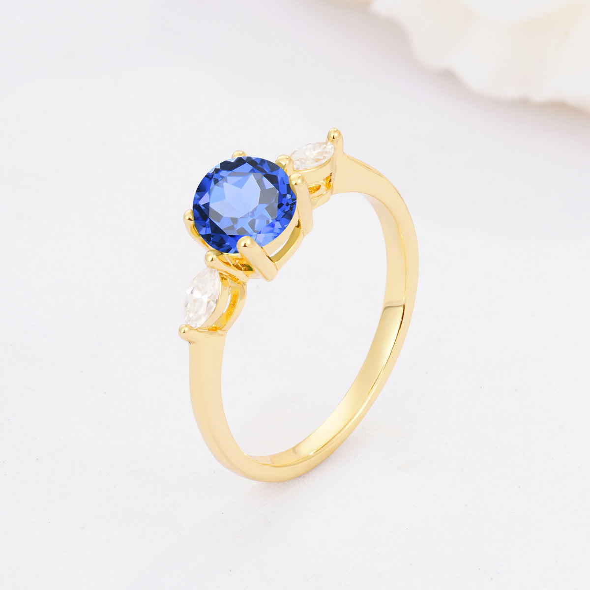 SR10909 Sapphire Ring - Additional view