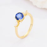 SR10909 Sapphire Ring - Additional view
