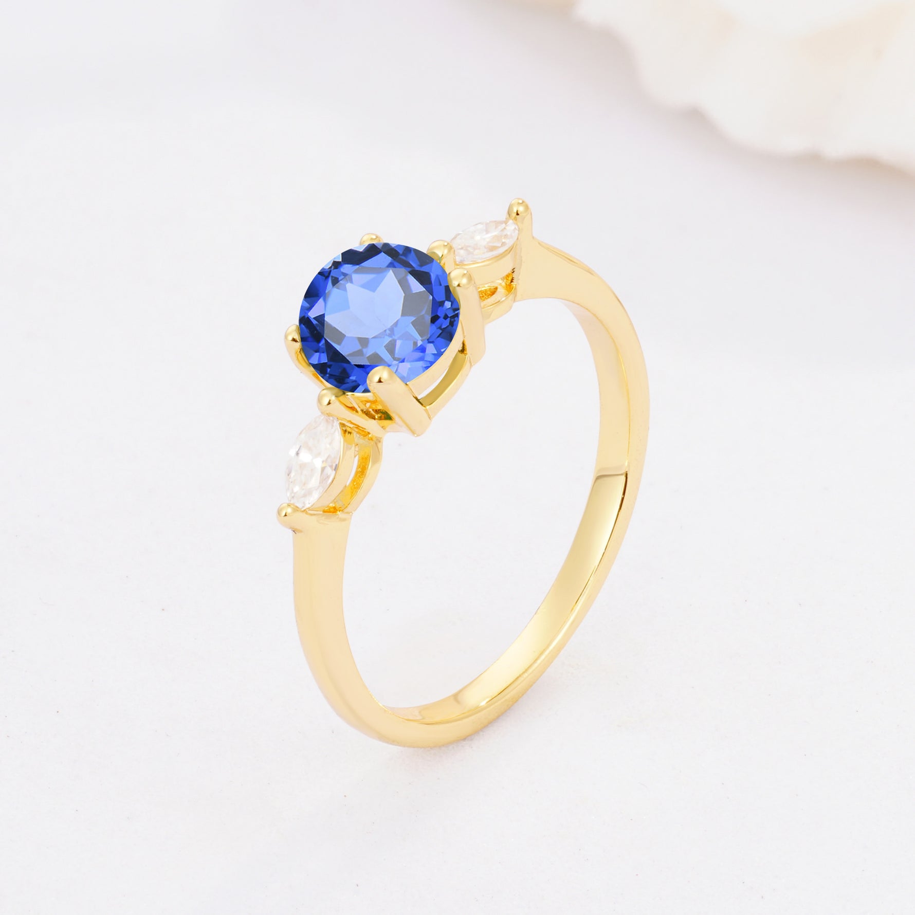 SR10909 Sapphire Ring - Additional view