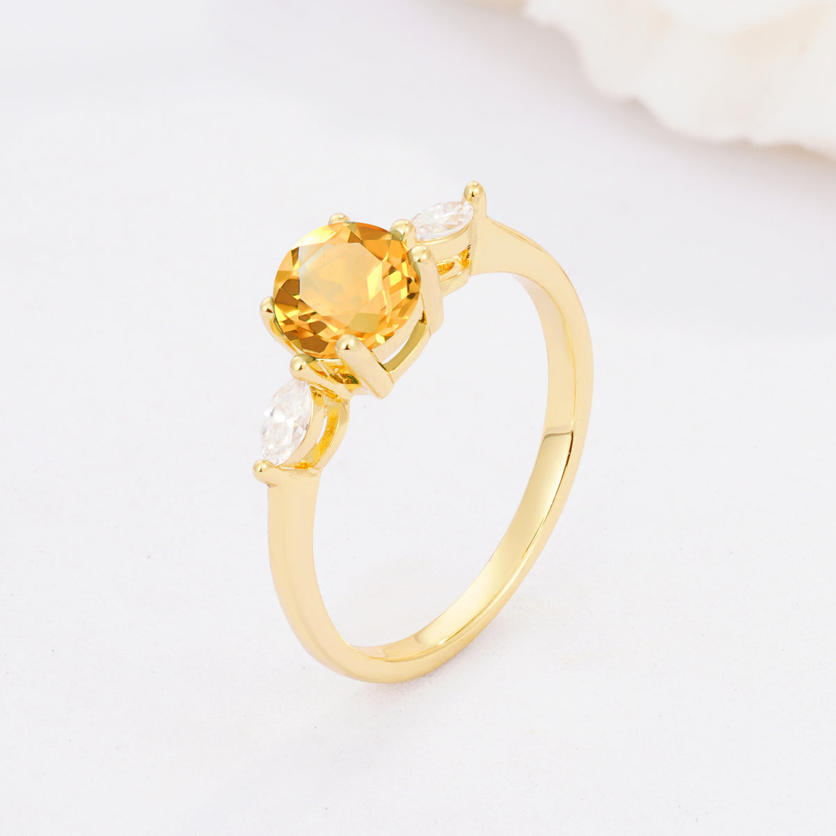 SR10909 Citrine Ring - Additional view