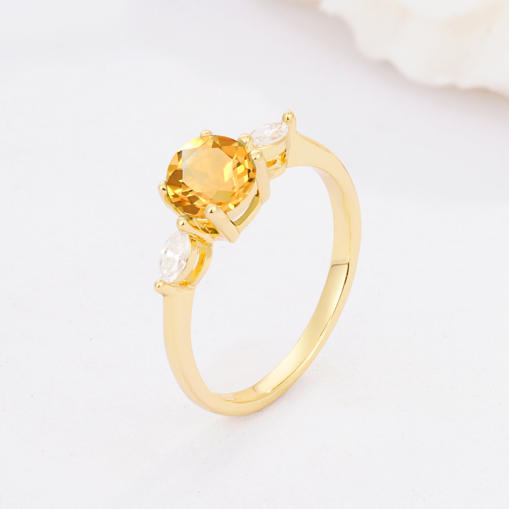 SR10909 Citrine Ring - Additional view