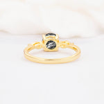 SR10909 Black Rutilated Quartz Ring - Additional view