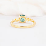 SR10909 Moss Agate Ring - Additional view