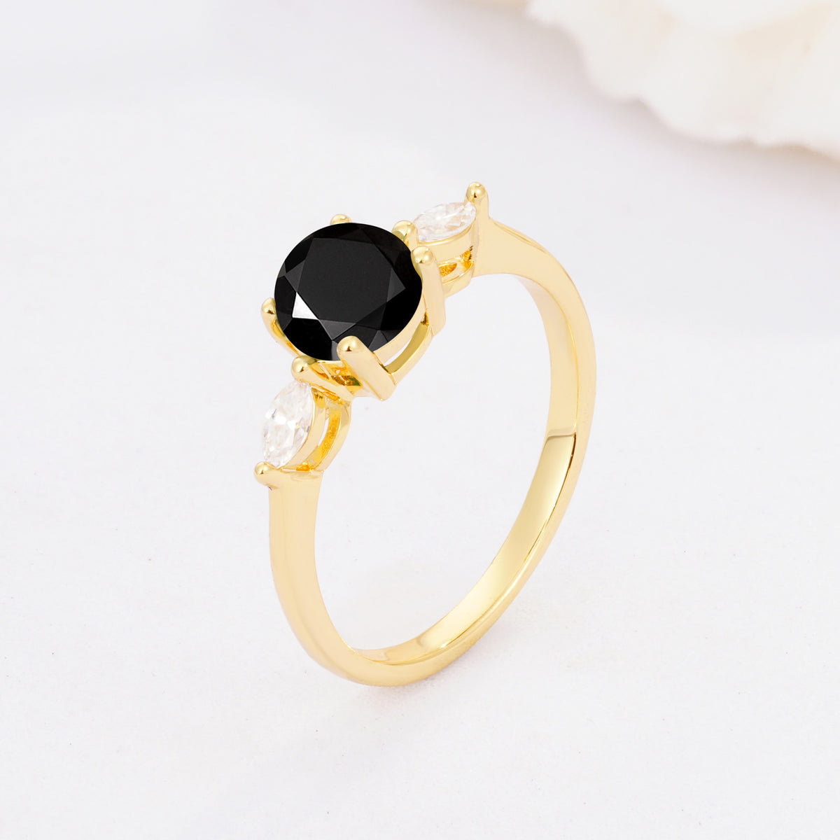 SR10909 Black Onyx Ring - Additional view