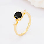 SR10909 Black Onyx Ring - Additional view