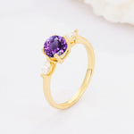 SR10909 Amethyst Ring - Additional view